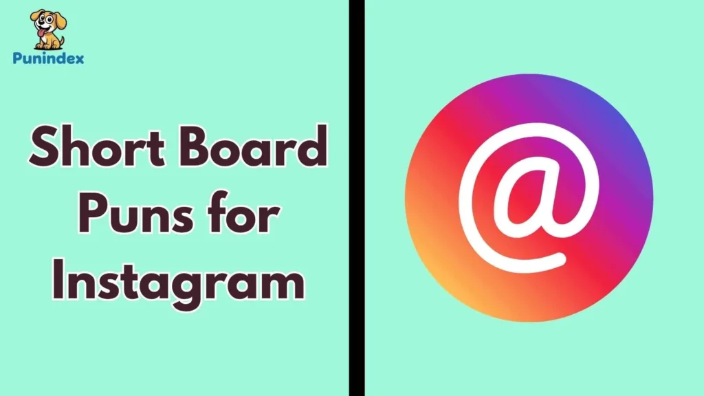 Short Board Puns for Instagram