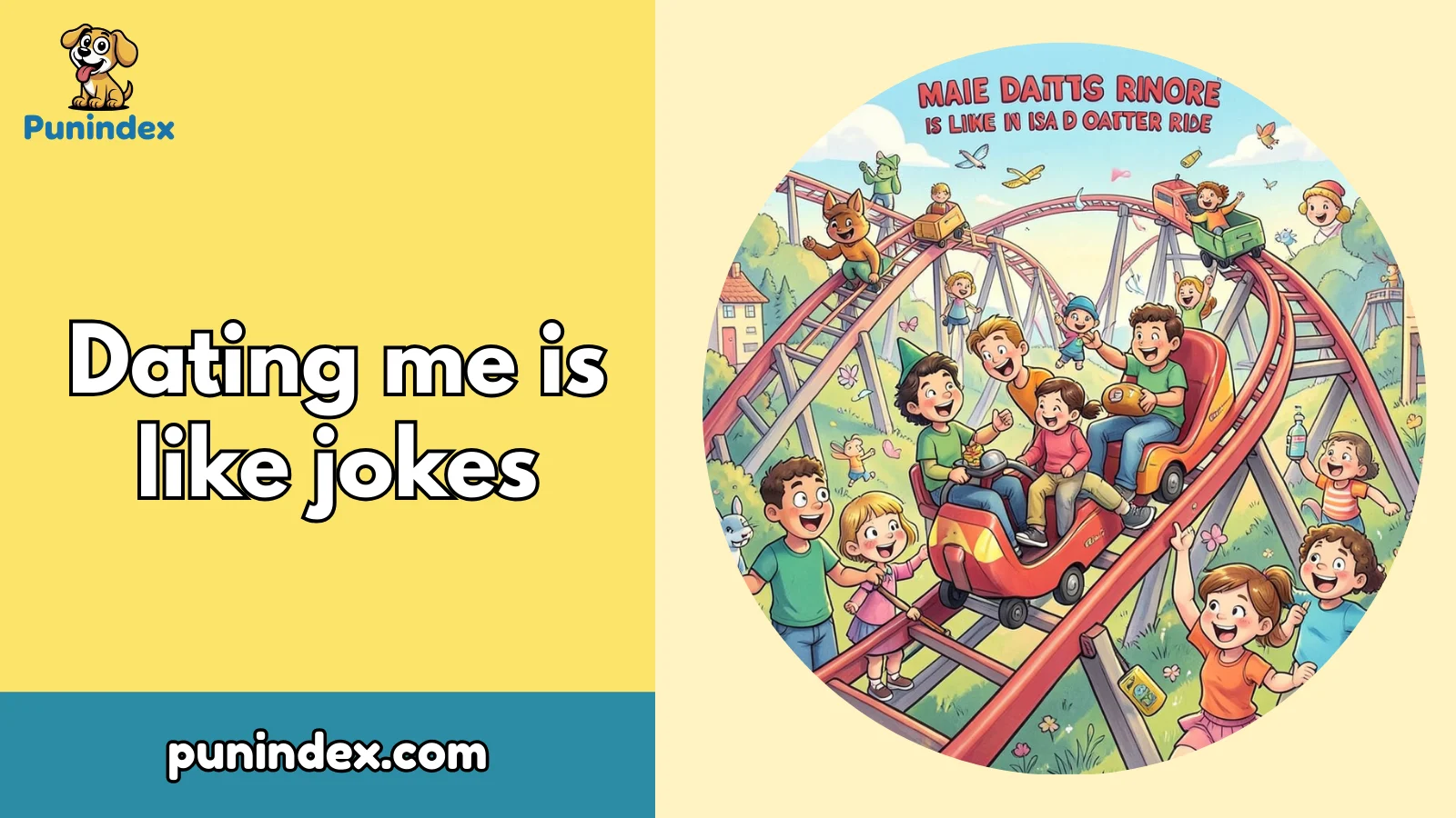 Dating me is like jokes