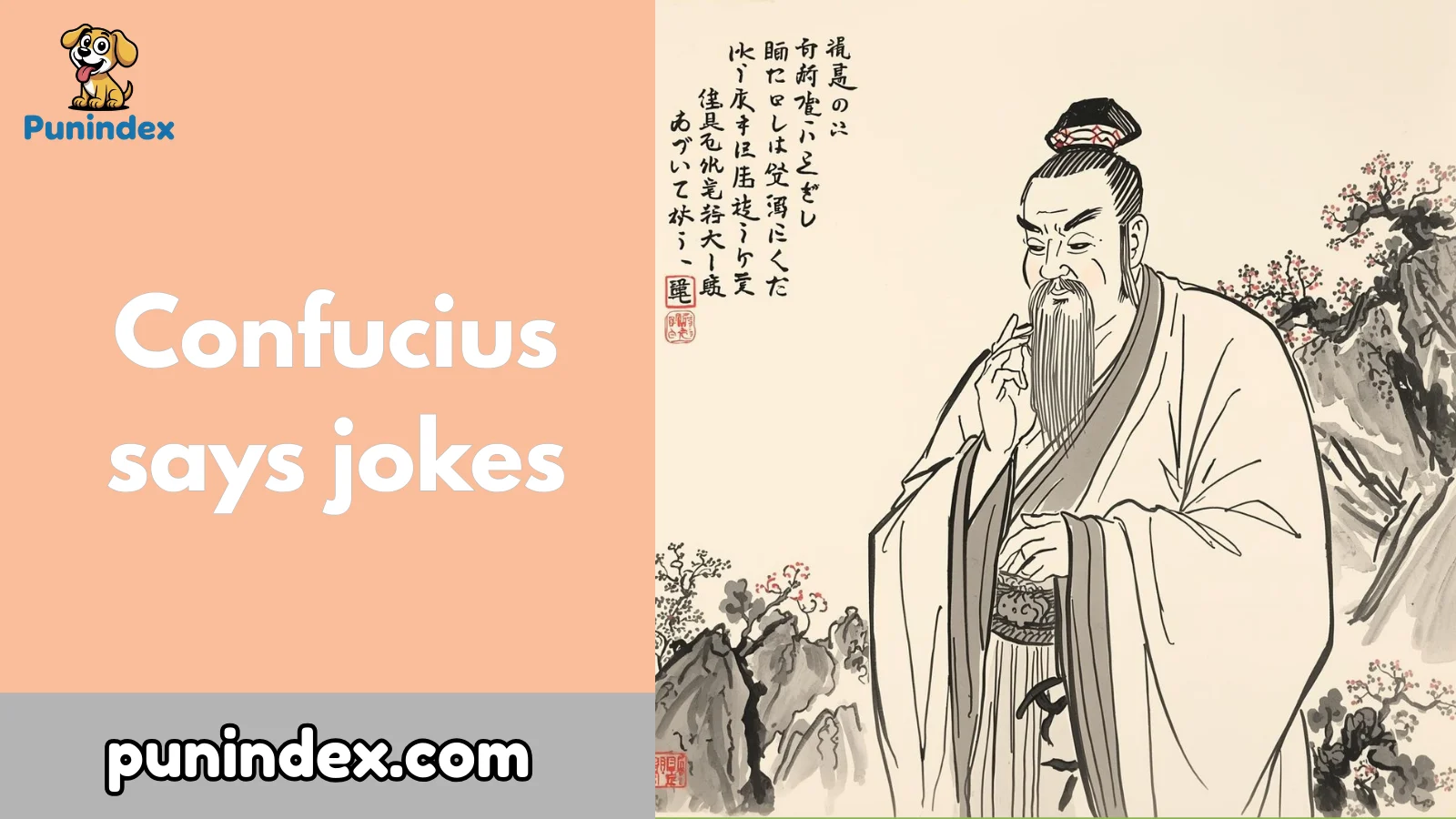 Confucius says jokes