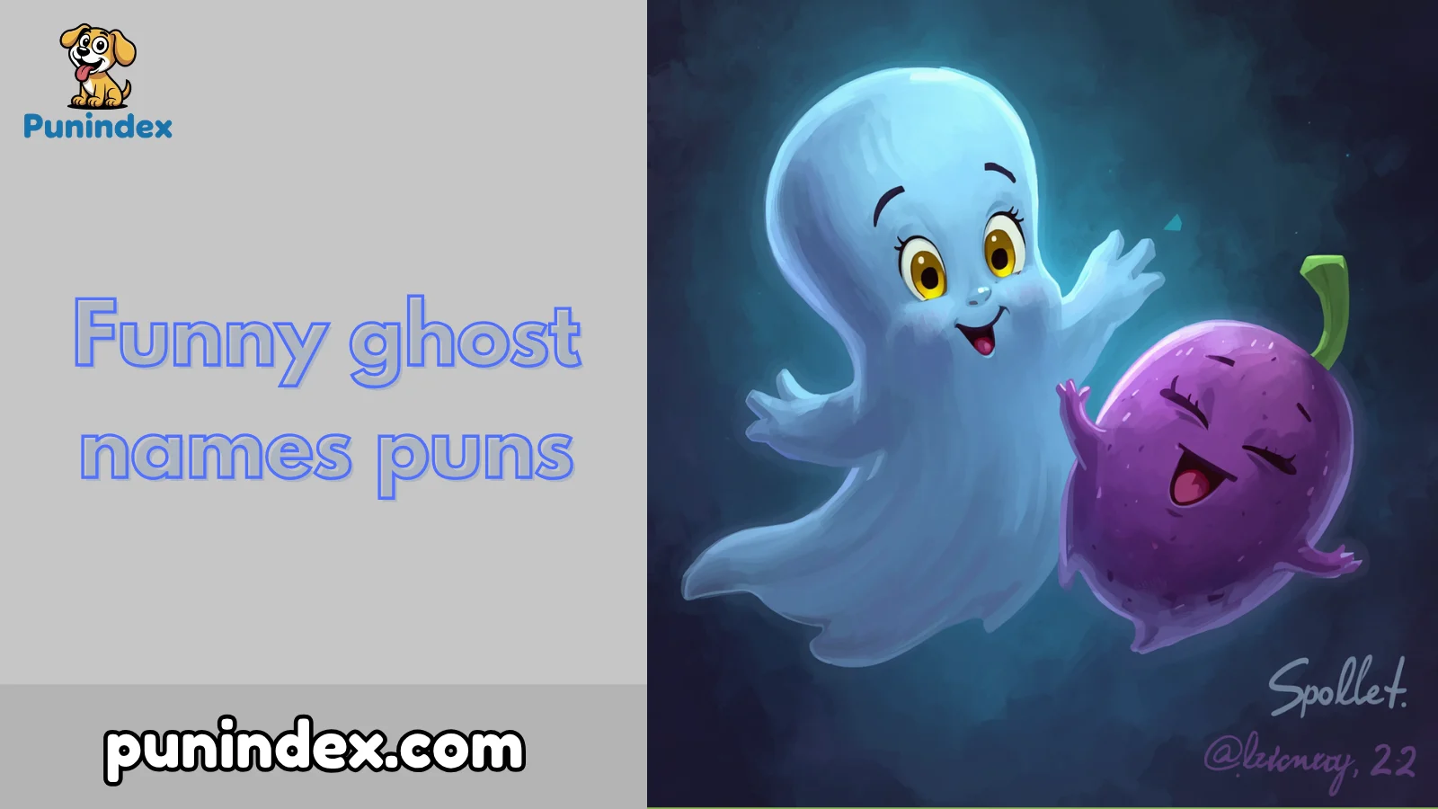 Funny ghost names puns