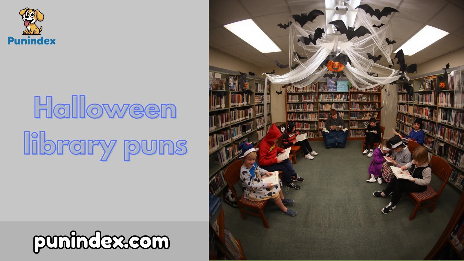 Halloween library puns