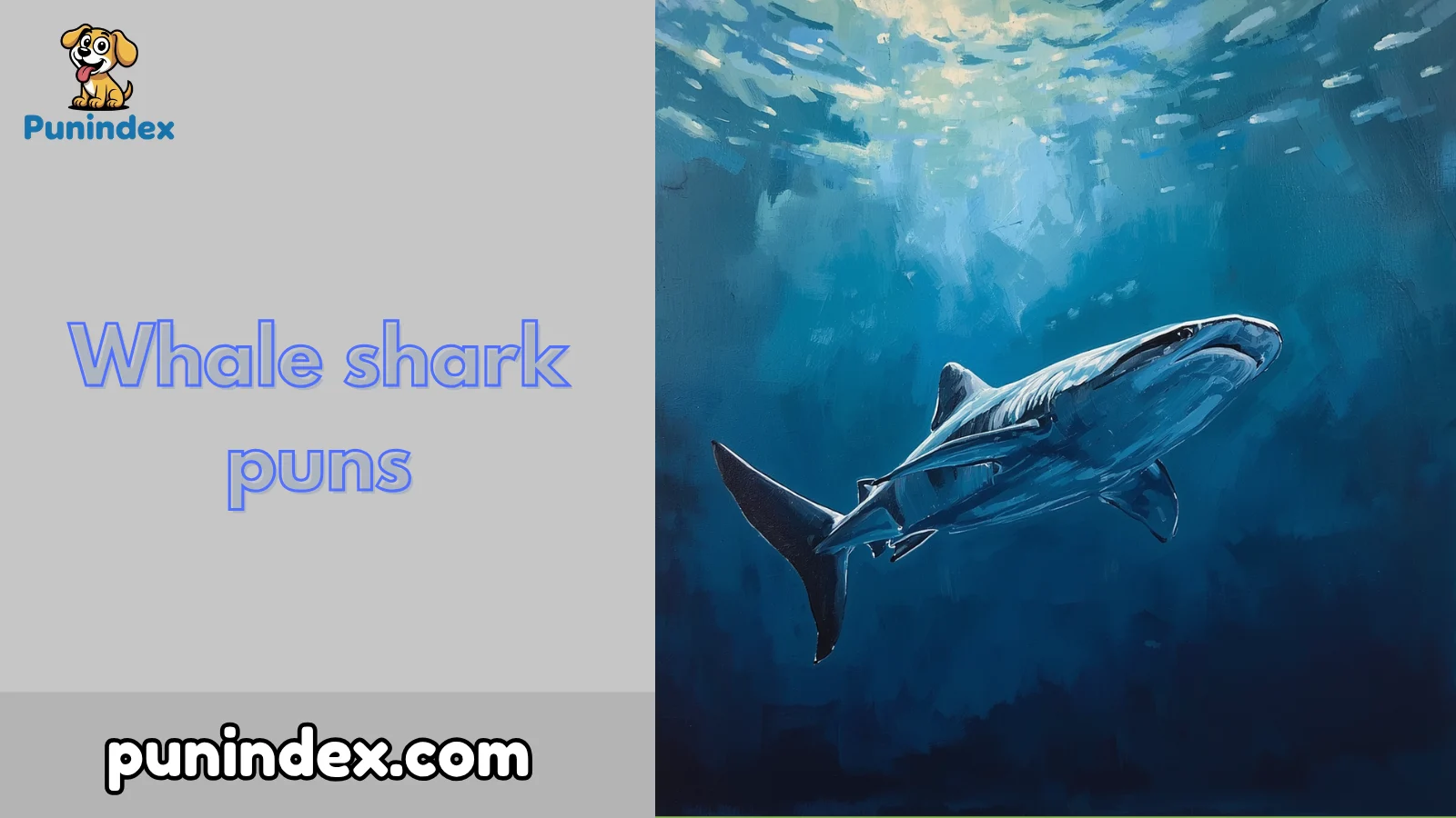 Whale shark puns