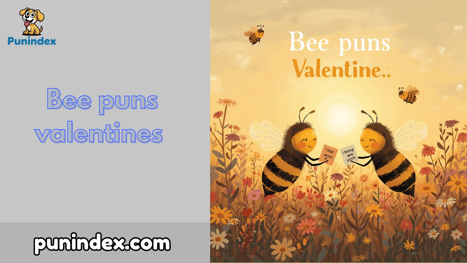 Bee puns valentines