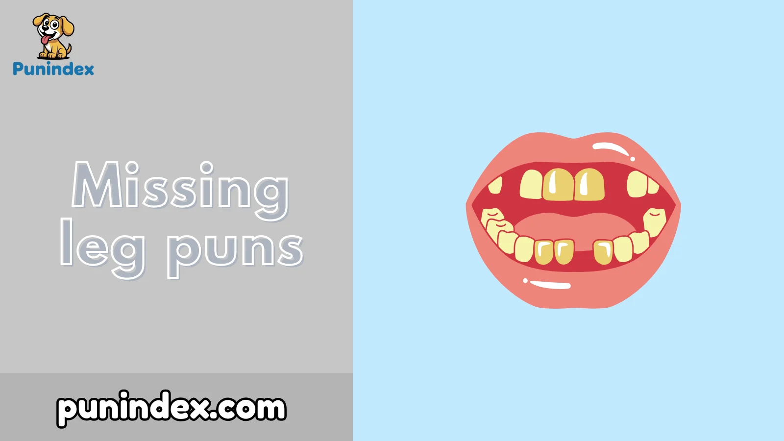 Missing leg puns